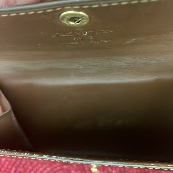 Louis Vuitton Monogram Mat Ludlow Coin Case Compact Wallet Ambre Gold - Picture 6 of 9